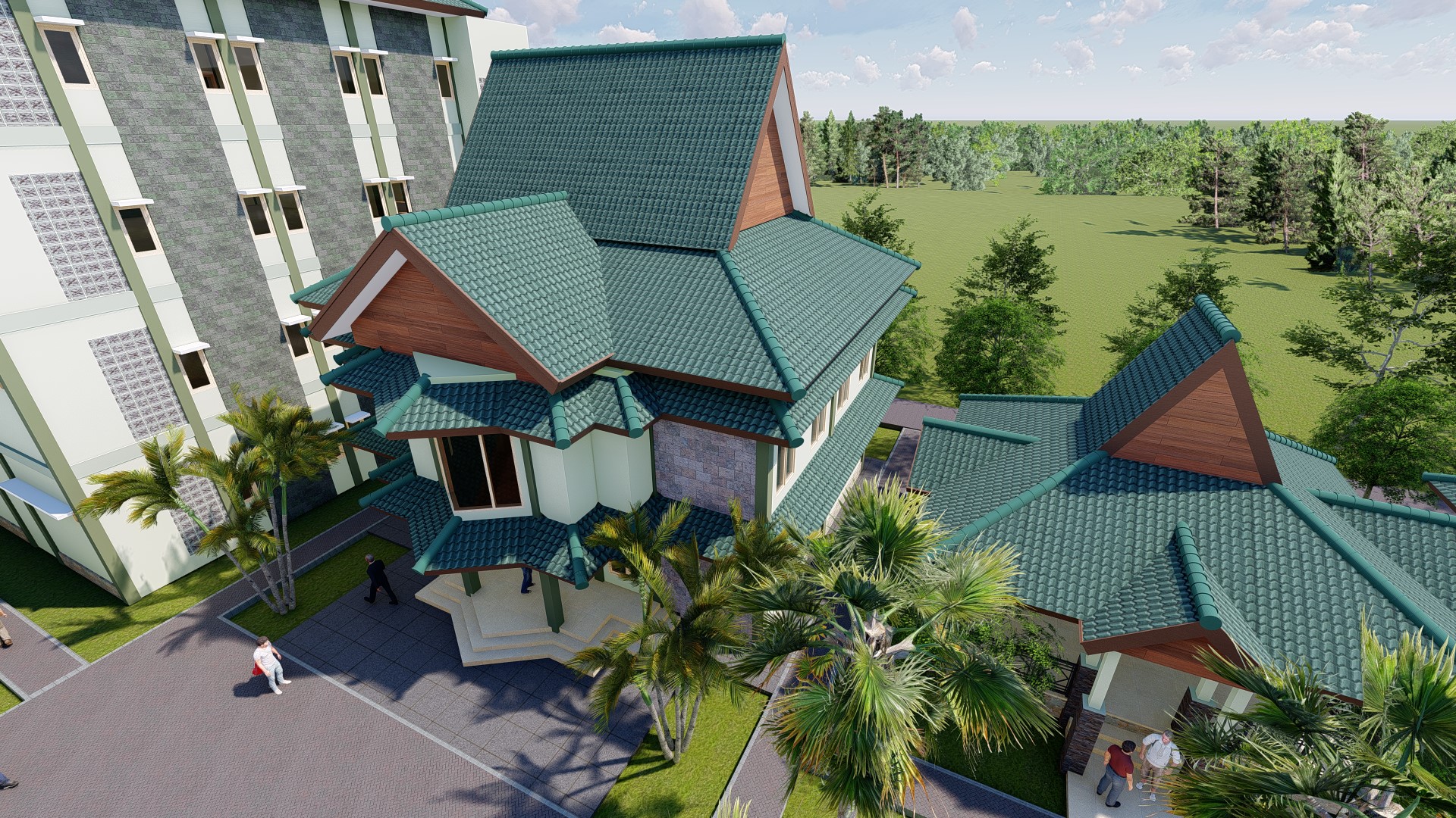 Rancangan Pondok Putra 1