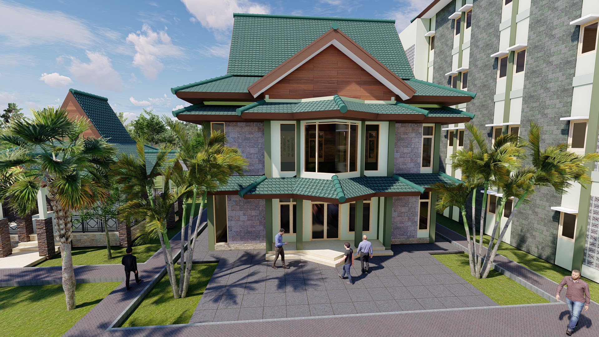 Rancangan Pondok Putra 3