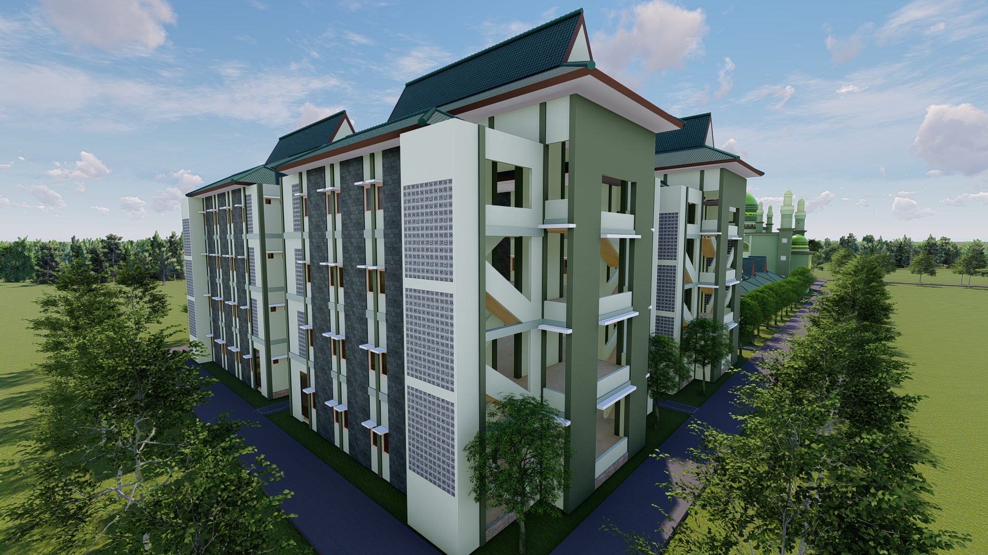 Rancangan Pondok Putra 6